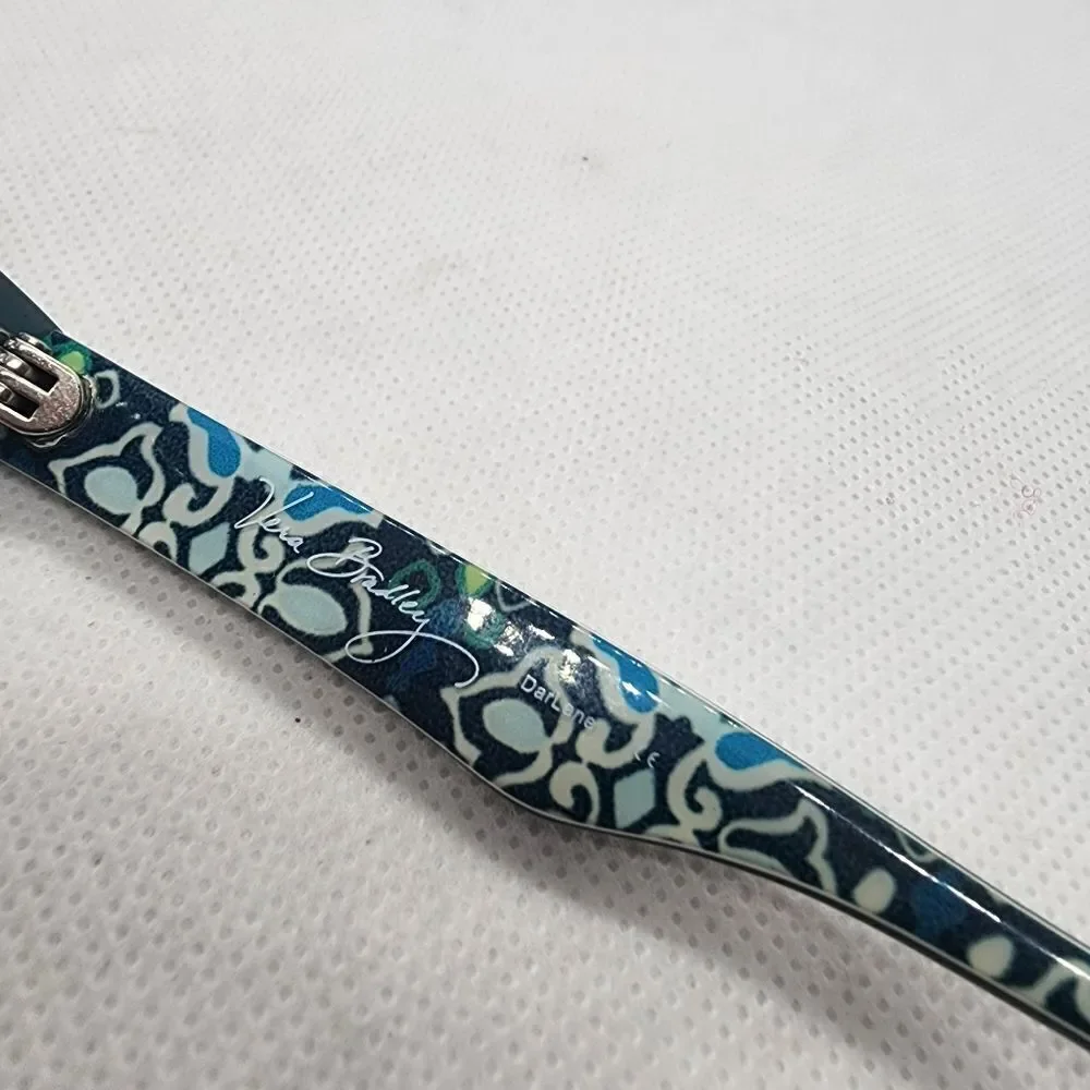 Vera Bradley Darlene Brown & Blue Prescription Glasses Frames